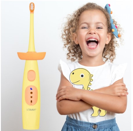 professionelle Reinigung von Kinderzähnen